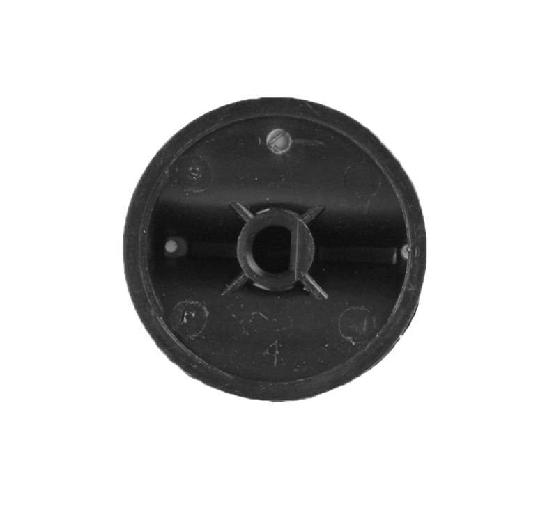 9751128 - Genuine OEM Whirlpool Range Burner Control Knob, Black