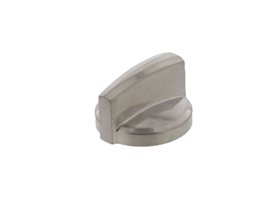 WS01L15525 - Genuine OEM GE Range Control Knob, Stainless
