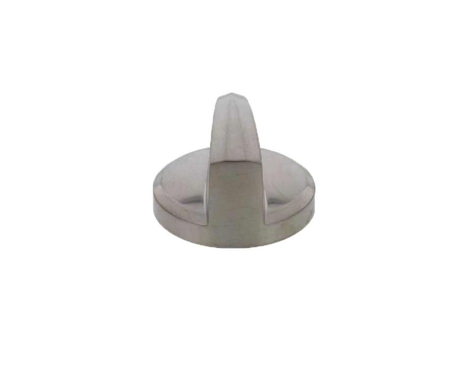 WS01L15525 - Genuine OEM GE Range Control Knob, Stainless