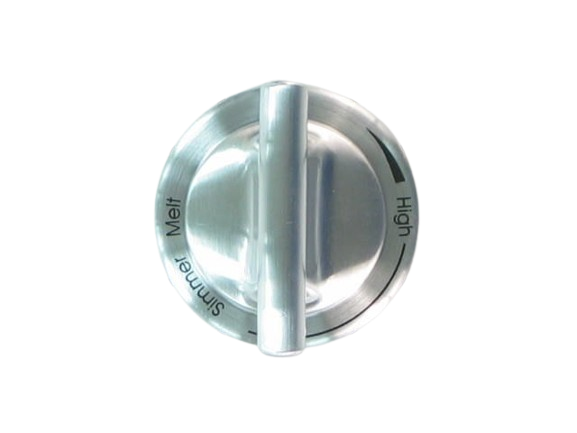 WP74011664 - Genuine OEM Whirlpool Range Burner Control Knob, Stainless