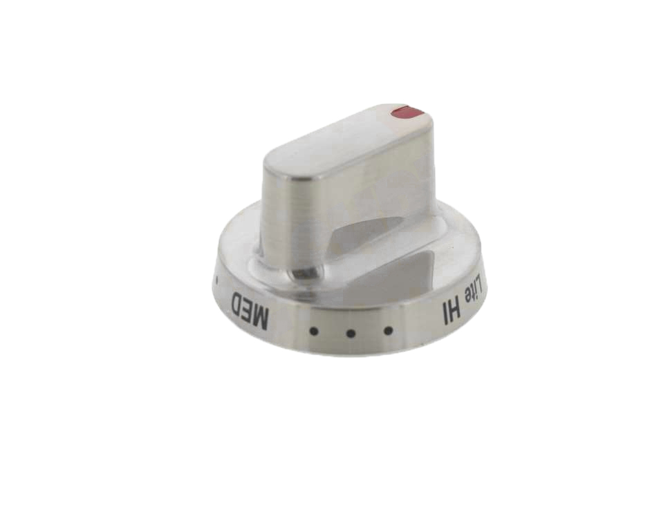 DG64-00472A - Genuine OEM Samsung Range Burner Control Knob, Stainless
