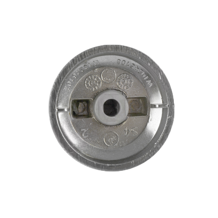 W10246106 - Genuine OEM Whirlpool Range Burner Control Knob, Stainless