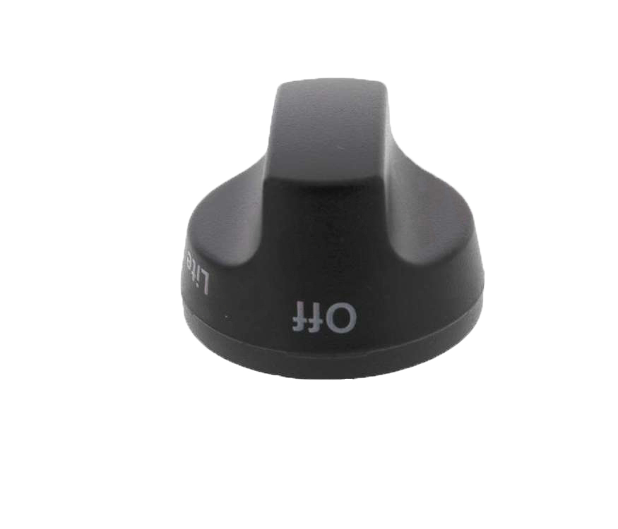 W11177673 - Genuine OEM Whirlpool Range Burner Control Knob, Black