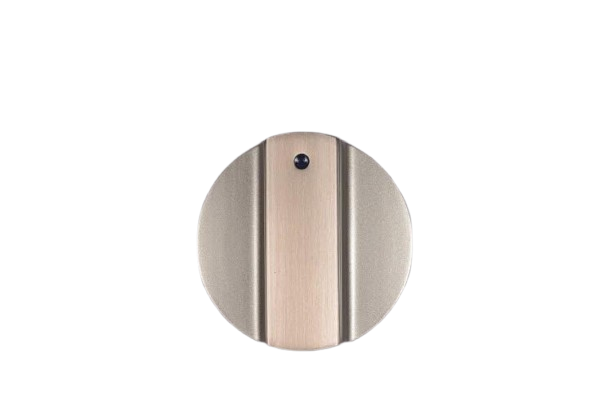 W10672074 - Genuine OEM Whirlpool Range Burner Control Knob, Stainless