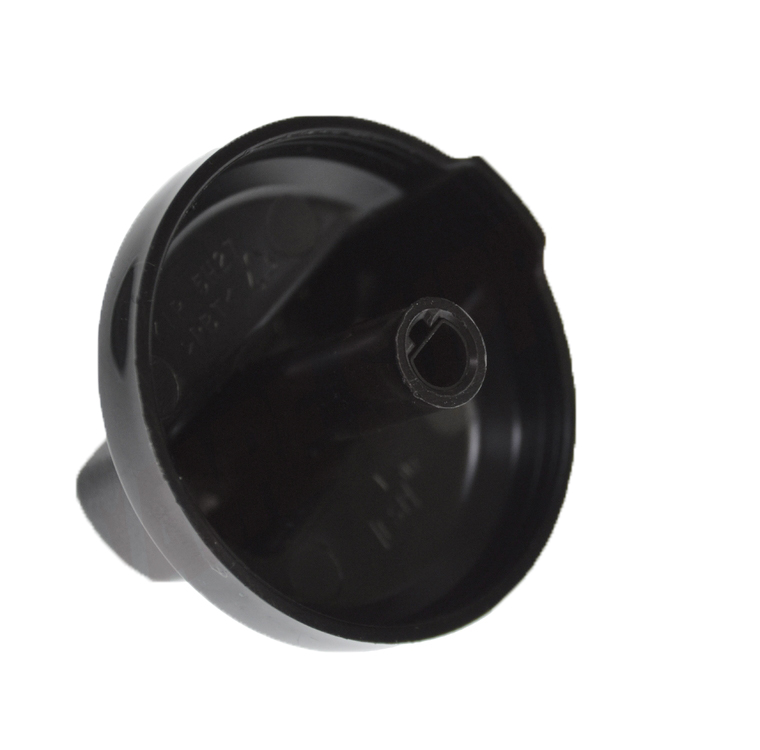 W11190813 - Genuine OEM Whirlpool Range Burner Control Knob, Black