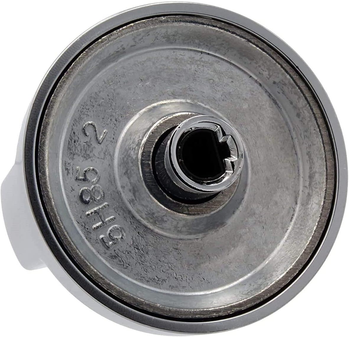 WPW10301588 - Genuine OEM Whirlpool Range Burner Control Knob, Stainless