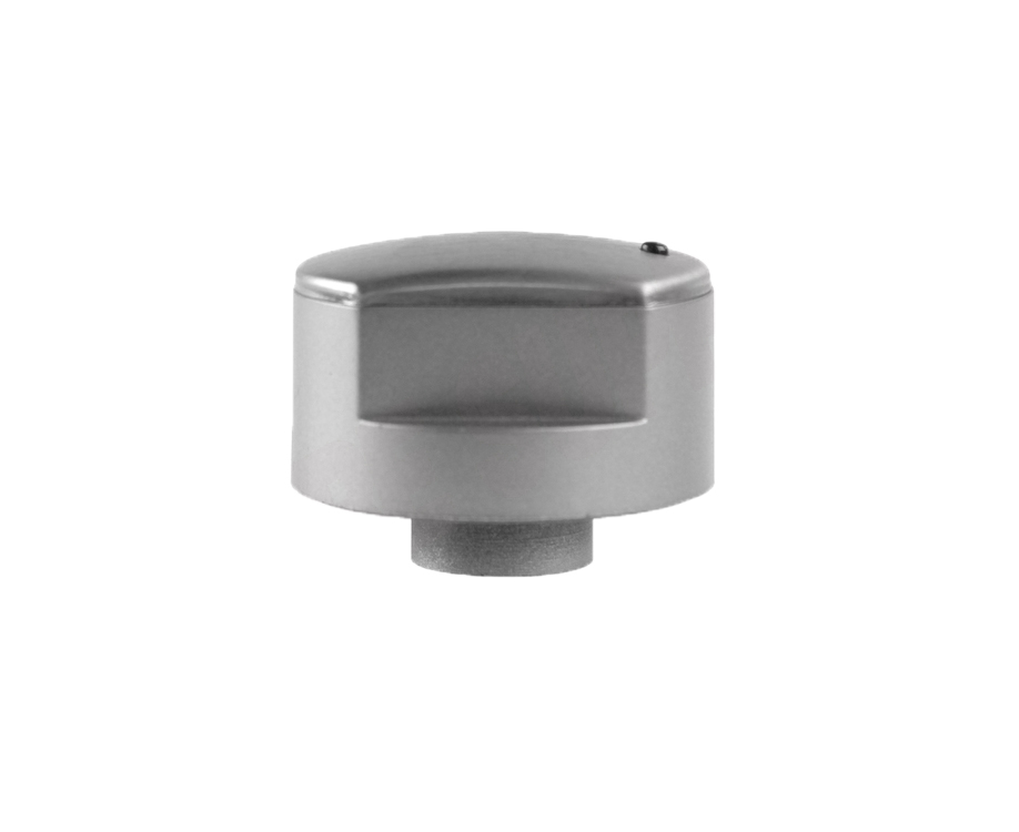 W10516517 - Genuine OEM Whirlpool Range Control Knob, Stainless Steel