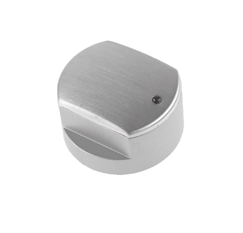 W10516517 - Genuine OEM Whirlpool Range Control Knob, Stainless Steel