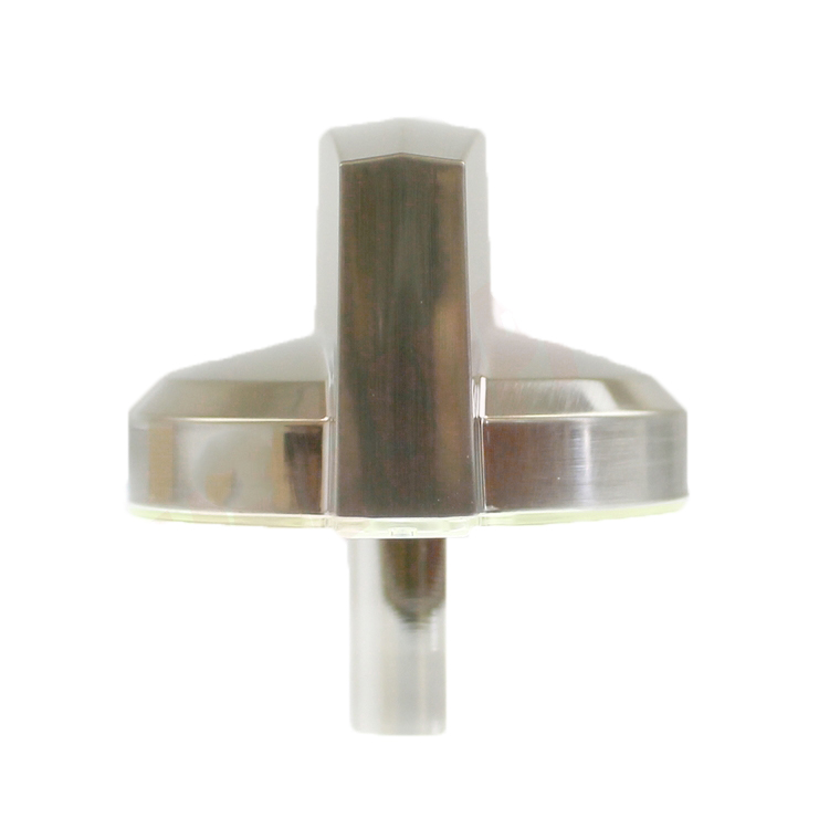WG02L08104 - Genuine OEM GE Range Burner Control Knob, Stainless
