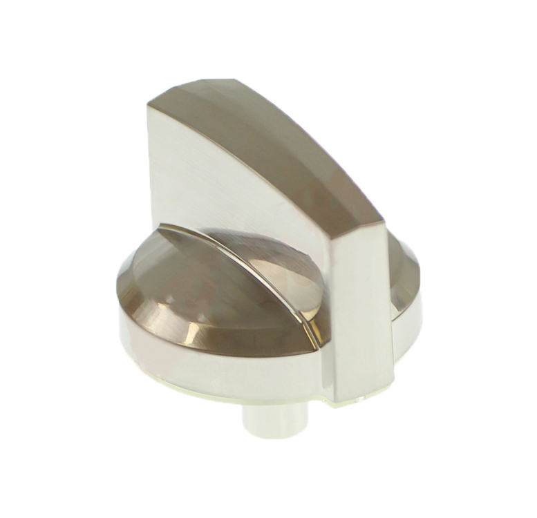 WG02L08104 - Genuine OEM GE Range Burner Control Knob, Stainless