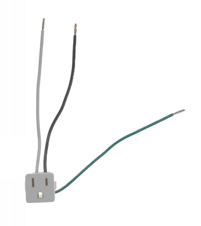 1374-1W - Universal Supco Range Oven Receptacle, White