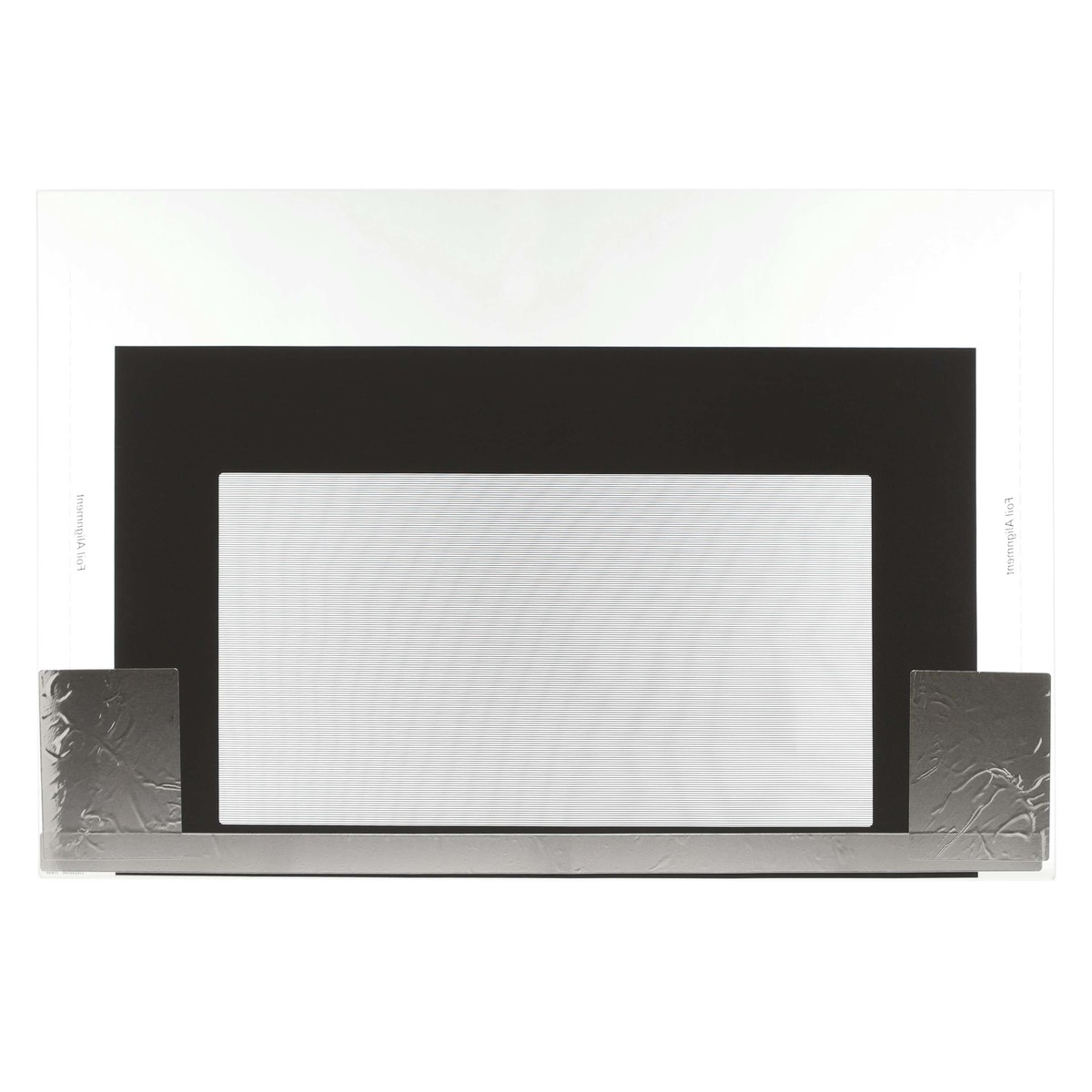 316452758 - Genuine OEM Frigidaire Range Outer Oven Door Panel & Glass, Black