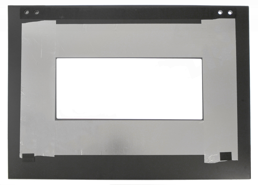 W10401225 - Genuine OEM Whirlpool Range Outer Door Panel & Glass, Stainless