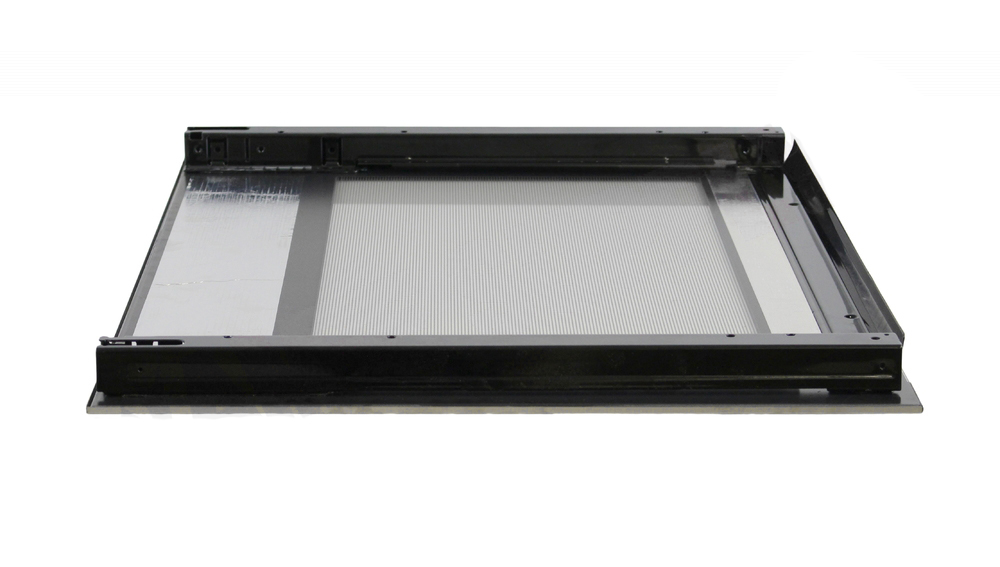 W10577911 - Genuine OEM Whirlpool Range Glass Door Assembly, Stainless