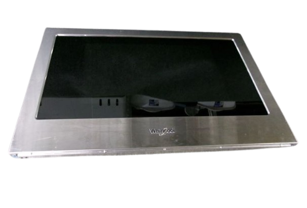 W11219379 - Genuine OEM Whirlpool Range Outer Door Panel & Glass, Stainless