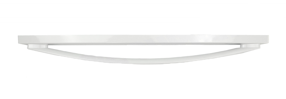 W11590861 - Genuine OEM Whirlpool Range Oven Door Handle, White