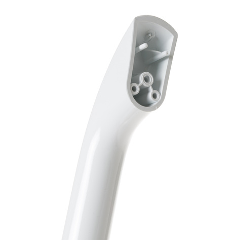 WS01L03217 - Genuine OEM GE Range Oven Door Handle, White