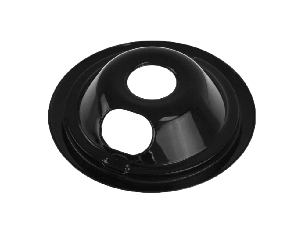 W10290353RW - Genuine OEM Whirlpool Range Drip Bowl, Black, 6"