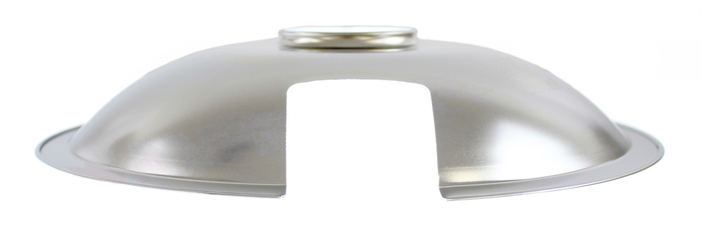 715878 - Genuine OEM Whirlpool Range Drip Bowl, Chrome, 8"