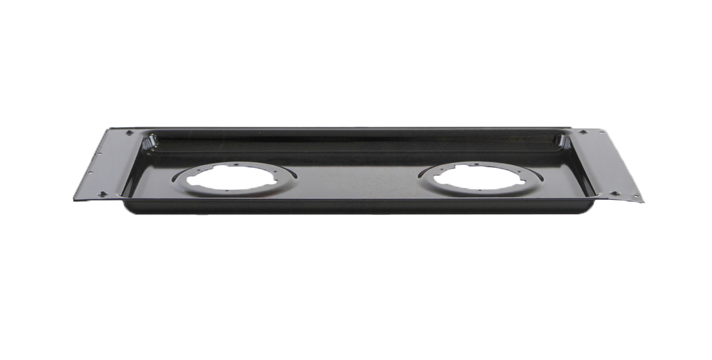 WS01L00387 - Genuine OEM GE Range Drip Pan, Black