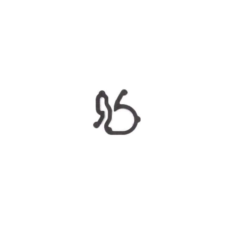 WS01A01095 - Genuine OEM GE Range Receptacle Wire Clip