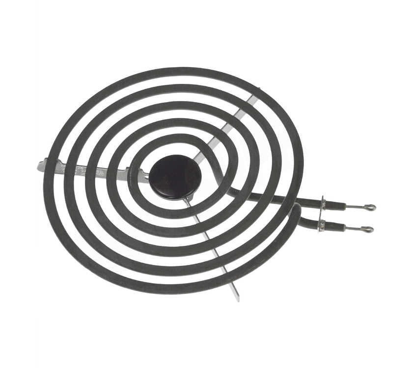 WP660533 - Genuine OEM Whirlpool Range Coil Surface Element, Pigtail Ends, 8", 2600W