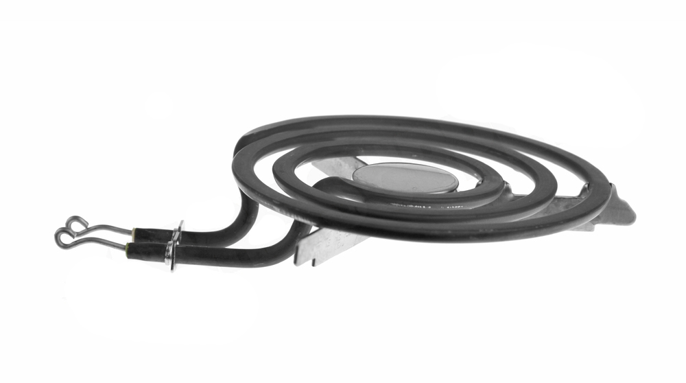 WS01F01187 - Genuine OEM GE Range Coil Surface Element, Coil Ends, 6"