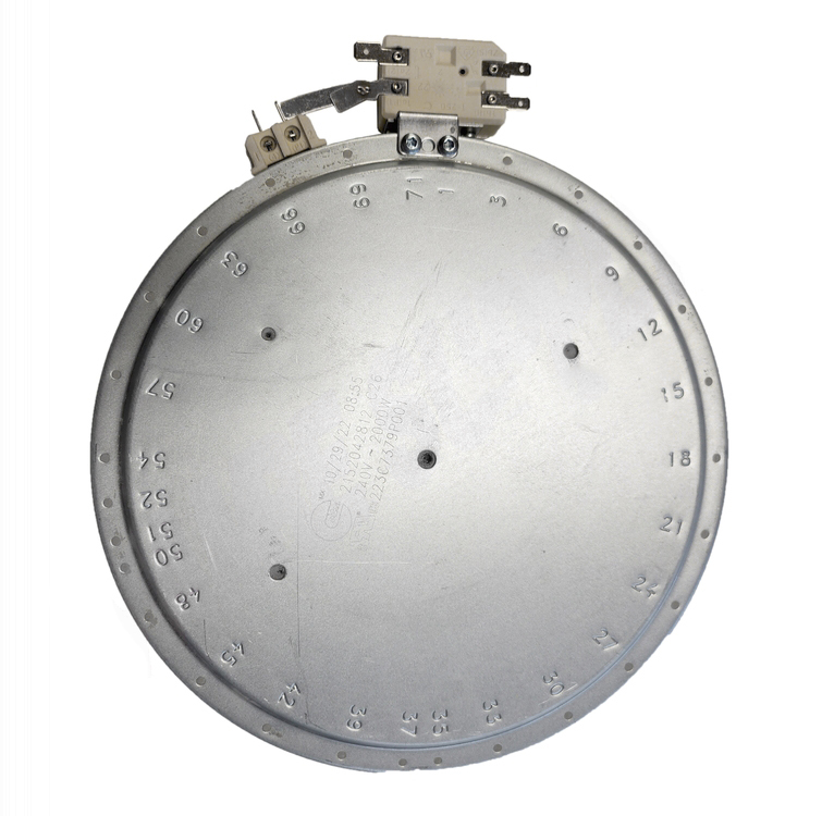 WS01F07203 - Genuine OEM GE Range Radiant Surface Element, 8", 2000W