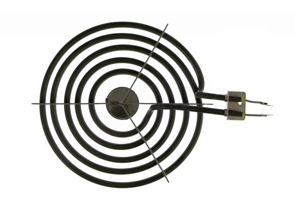 WG02F05392 - Genuine OEM GE Range Coil Surface Element, Spade Ends, 8", 2400W
