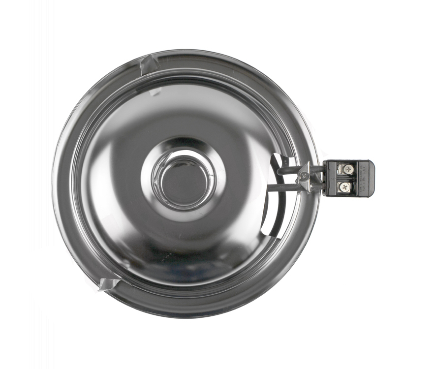 WG02A00708 - Genuine OEM GE Range Coil Surface Element & Drip Bowl Set, 8", 2100W