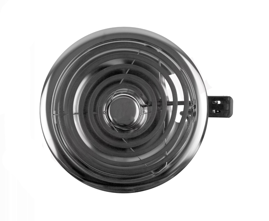 WG02A00708 - Genuine OEM GE Range Coil Surface Element & Drip Bowl Set, 8", 2100W