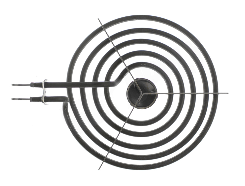 WG02F05389 - Genuine OEM GE Range Coil Surface Element, Pigtail Ends, 8", 2600W