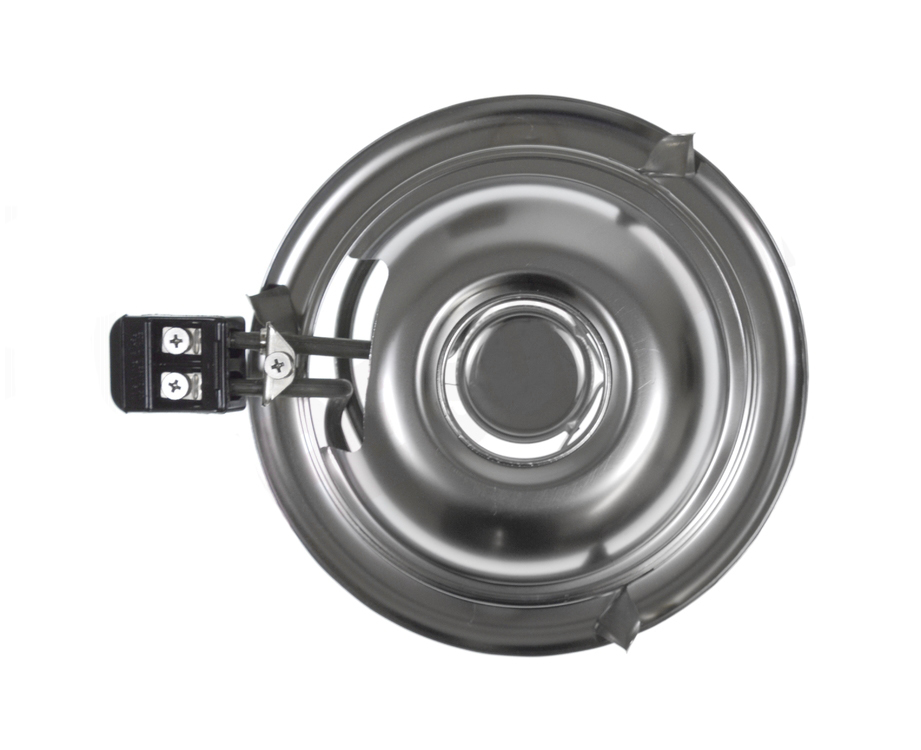 WG02A00705 - Genuine OEM GE Range Coil Surface Element & Drip Bowl Set, 6", 1500W