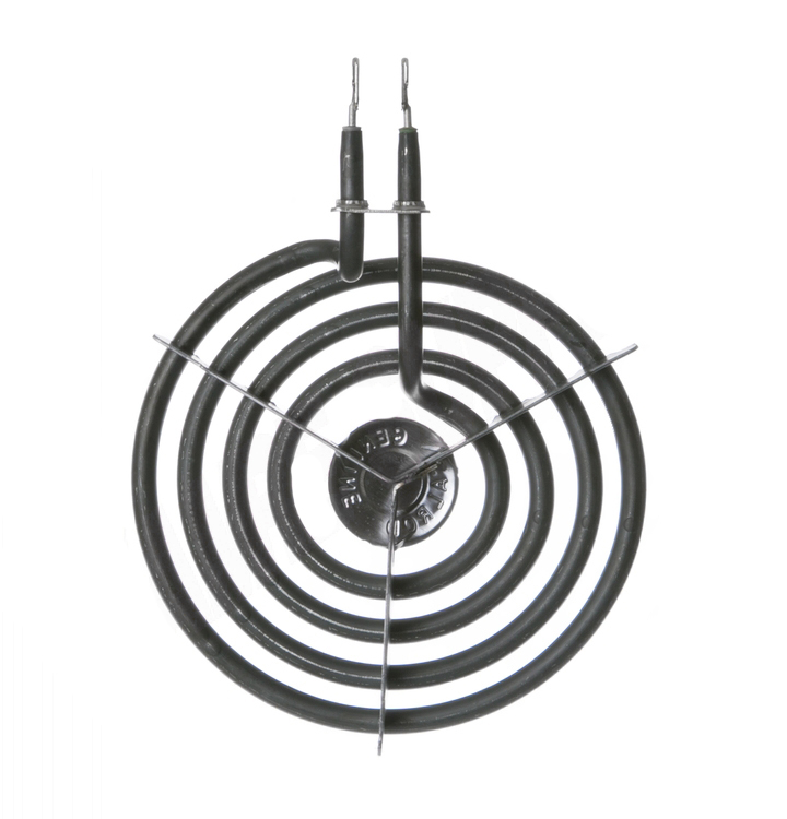 WG02F12739 - Genuine OEM GE Range Coil Surface Element, Spade Ends, 6"