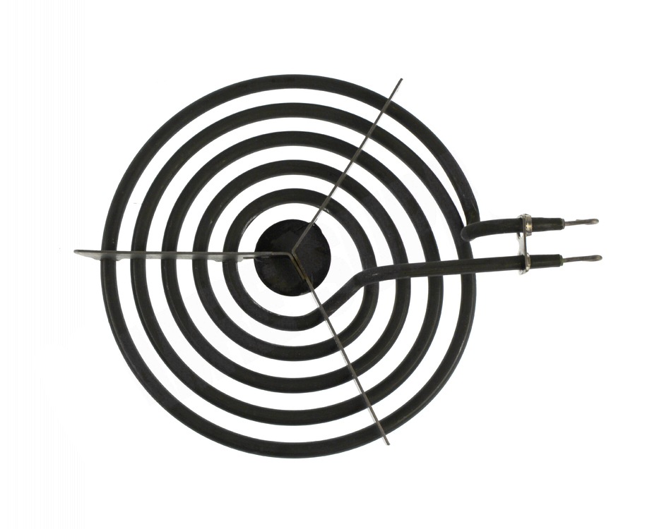 WPW10345410 - Genuine OEM Whirlpool Range Coil Surface Element, Pigtail Ends, 8"