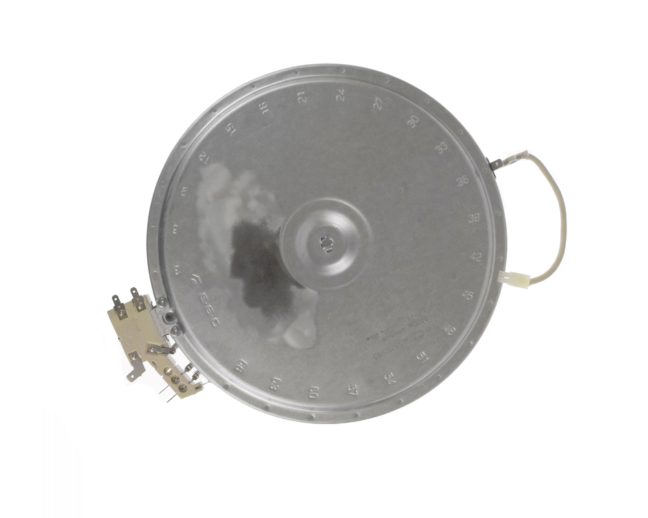 W10823722 - Genuine OEM Whirlpool Range Dual Radiant Surface Element, 8", 1400/3000W
