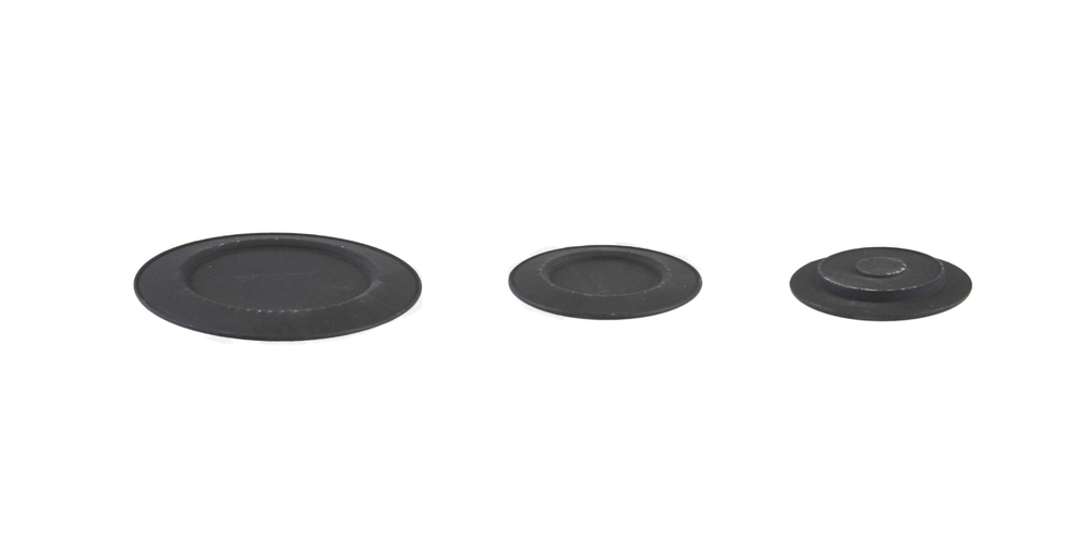 WPW10479988 - Genuine OEM Whirlpool Range Surface Burner Caps, Black