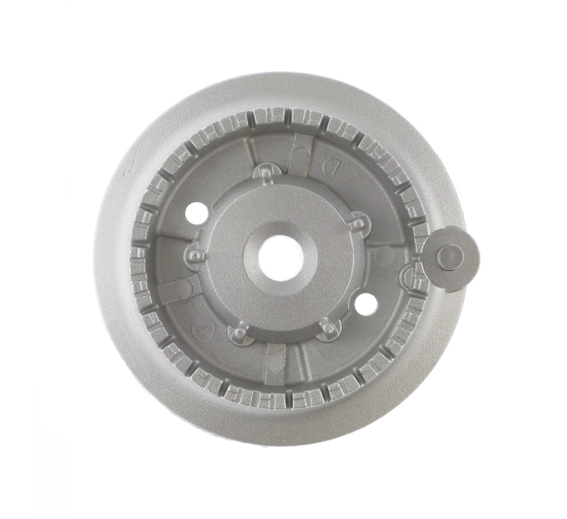 74007735 - Genuine OEM Whirlpool Range Burner Base Assembly, Large