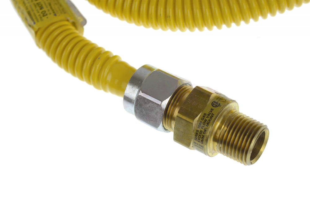 5304497349 - Genuine OEM Frigidaire Smart Choice Safety+Plus® ProCoat Gas Range Connector, 4'