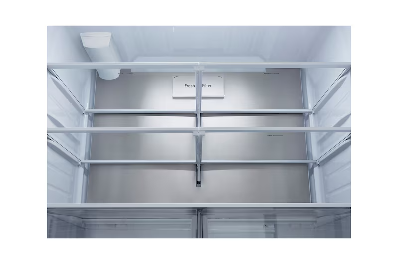 36" LG 27 Cu. Ft. Counter-Depth MAX French 3-Door Refrigerator - LRFLC2706D