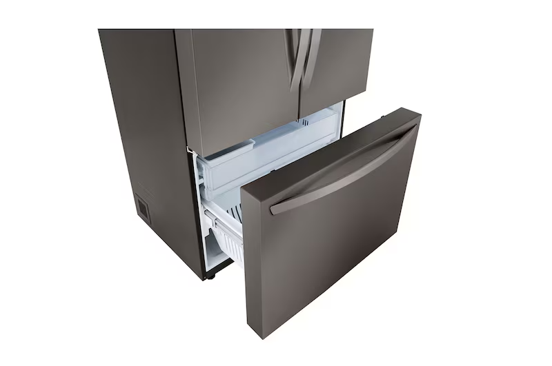 36" LG 27 Cu. Ft. Counter-Depth MAX French 3-Door Refrigerator - LRFLC2706D