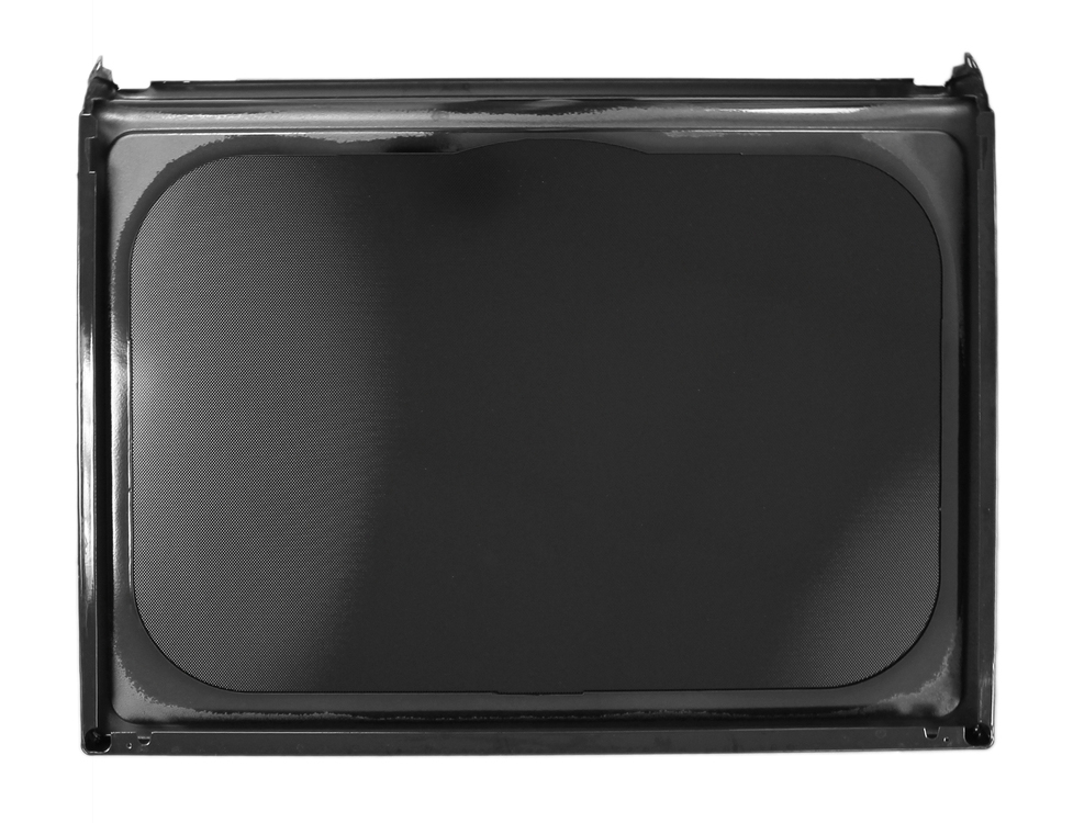 W10651915 - Genuine OEM Whirlpool Range Main Cooktop Glass Assembly, Black