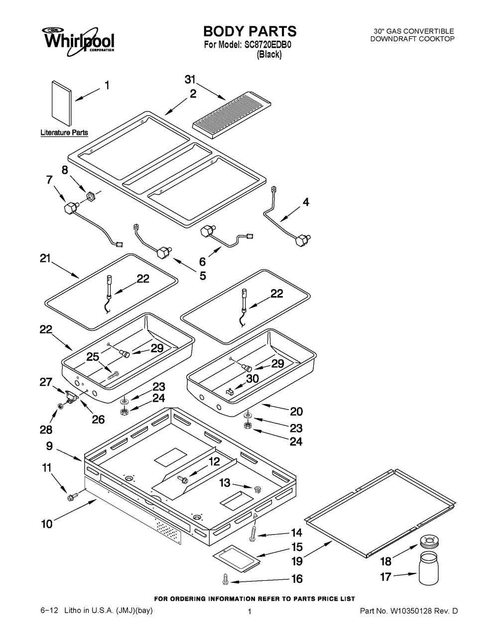 WP71002179 - Genuine OEM Whirlpool Range Spark Electrode