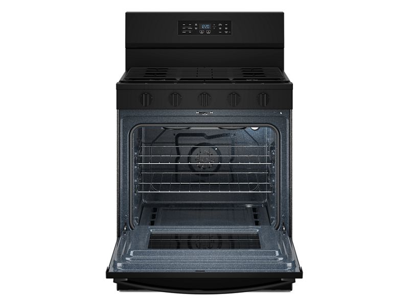 30" Whirlpool Gas Range with Air Cooking Technology - WFGS5730SB