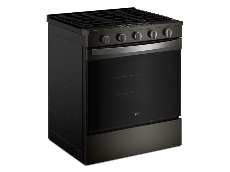 30" Whirlpool 5 Cu. Ft. Gas Range with Air Cooking Technology - WSGS5030SV