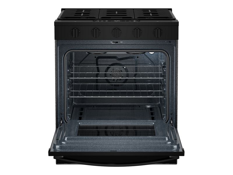 30" Whirlpool 5 Cu. Ft. Gas Range with Air Cooking Technology - WSGS5030SB