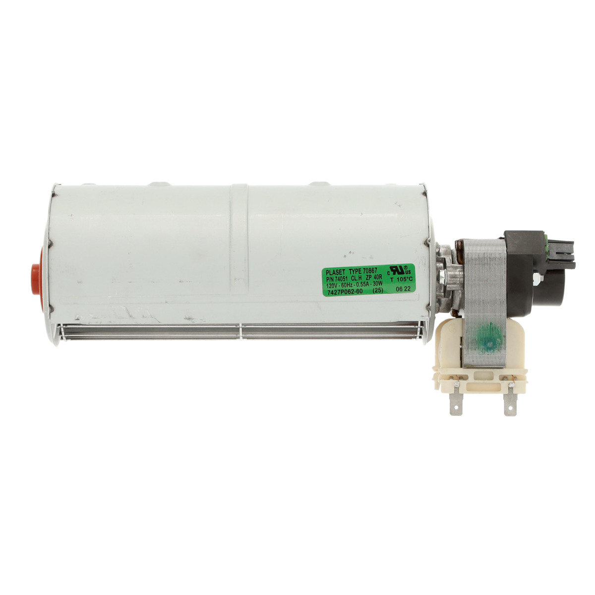 WP74008383 - Genuine OEM Whirlpool Range Tangential Fan Motor