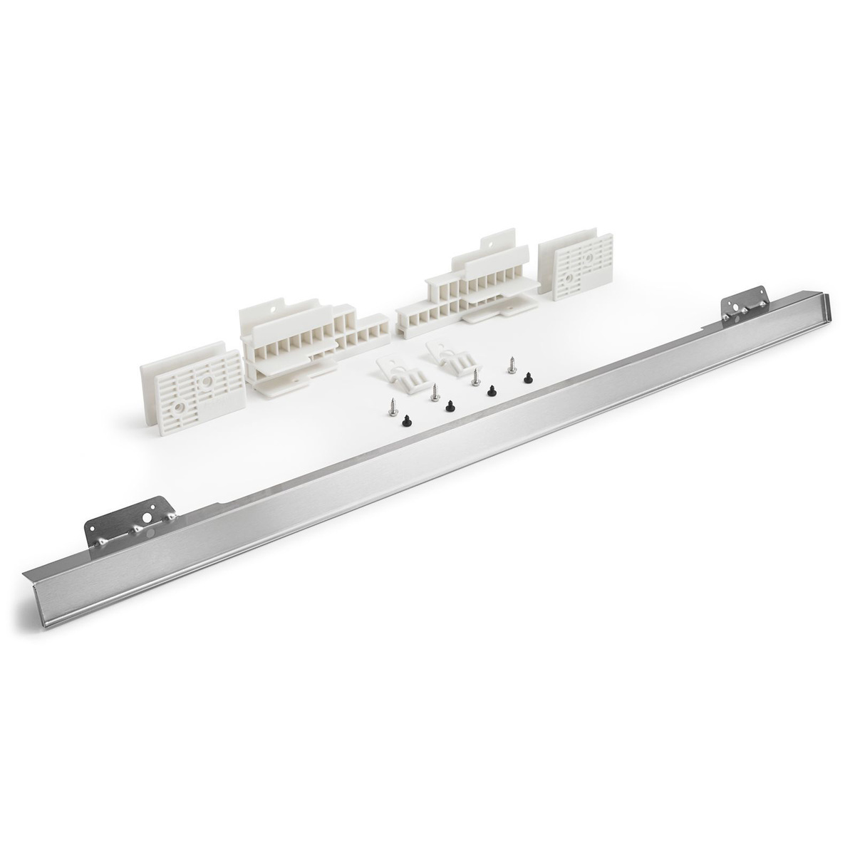 W10801482 - Genuine OEM Whirlpool Range Deflector Trim Kit, 30", Stainless