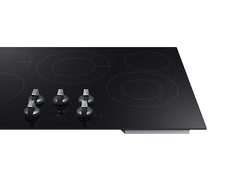 30" Samsung Electric Energy Star Certified Cooktop with Illuminated Knobs - NZ30FG6332RKAA