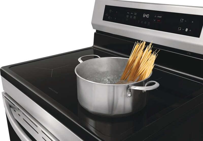 30" Frigidaire Rear Control Induction Range - FCRI306CAS